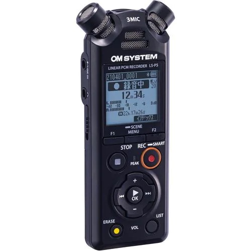 OMデジタルソリューションズ LSP5 ICレコーダー OM SYSTEM・LINEAR PCM RECORDER BLK