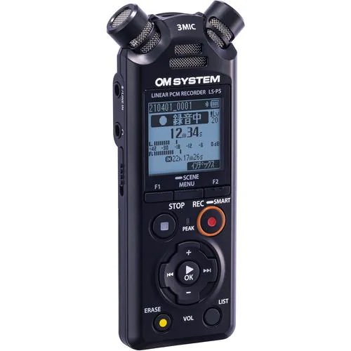 OMデジタルソリューションズ LSP5 ICレコーダー OM SYSTEM・LINEAR PCM RECORDER BLK