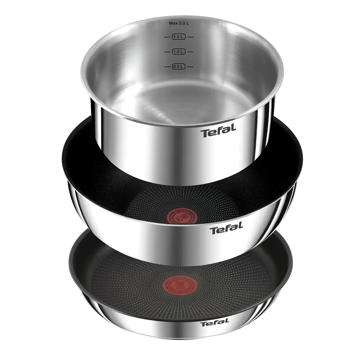 ティファール 焦げつきにくい IH INDUCTION対応 ステンレス304 マジックハンズセット 6P ティファール 焦げつきにくい IH INDUCTION対応 ステンレス304 マジックハンズセット 6P