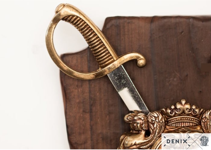 模造刀 インテリア用＋壁掛けホルダーセット DENIX製 模造刀 インテリア用＋壁掛けホルダーセット DENIX製 模造刀