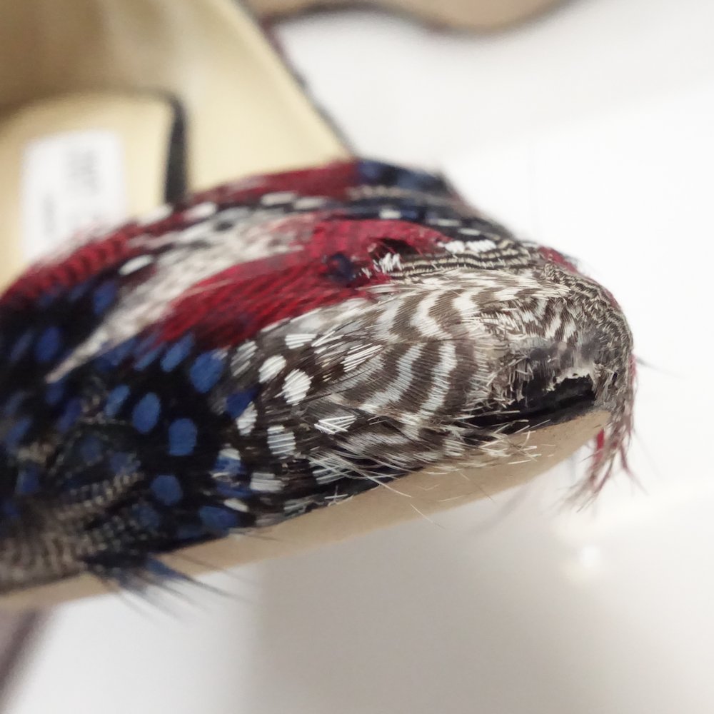 ROMY パンプス 35 1/2 スウェード ブラック マルチカラー / 082926【中古】 ROMY パンプス 35 1/2 スウェード ブラック マルチカラー / 082926【中古】