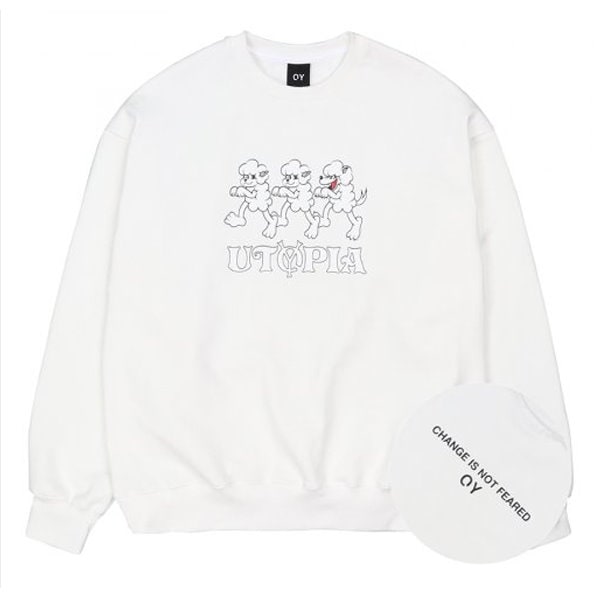 [OY](オーワイ) [新着] SHEEP＆WOLF MTM 3色 / パーカー トレーナー 長袖 Tシャツ 韓国ファッション 韓国トレーナー