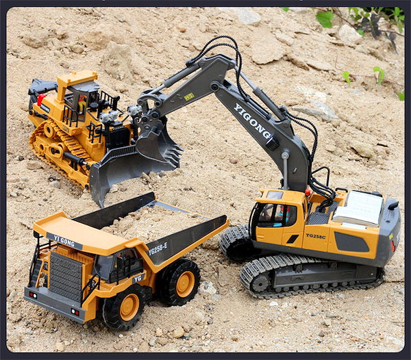 ショベルカー　ラジコン　大きい　1/12スケール ラジコン ショベルカー 1/12スケール : WORLD TOYS - 通販