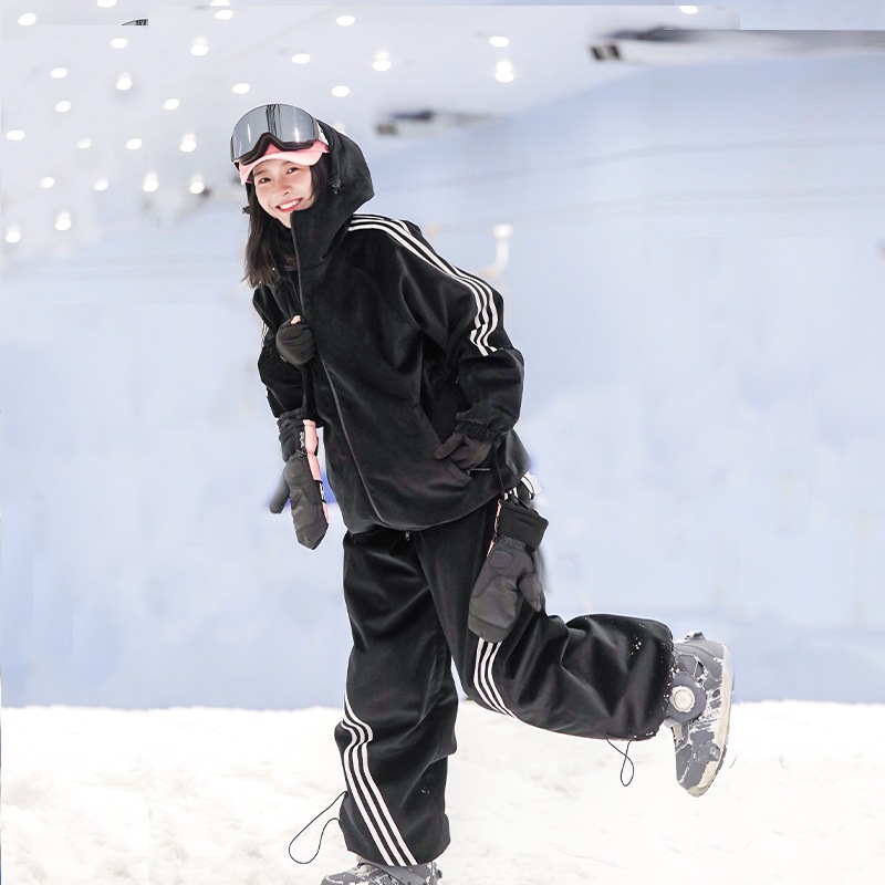 スノーボードウェア 2024 2025 上下セット レディース メンズ 防水15000mm スキーウェア スノボウェア ジャケット アウター パーカー ロングパンツ 男女兼用 韓国風 防水 防寒防雪