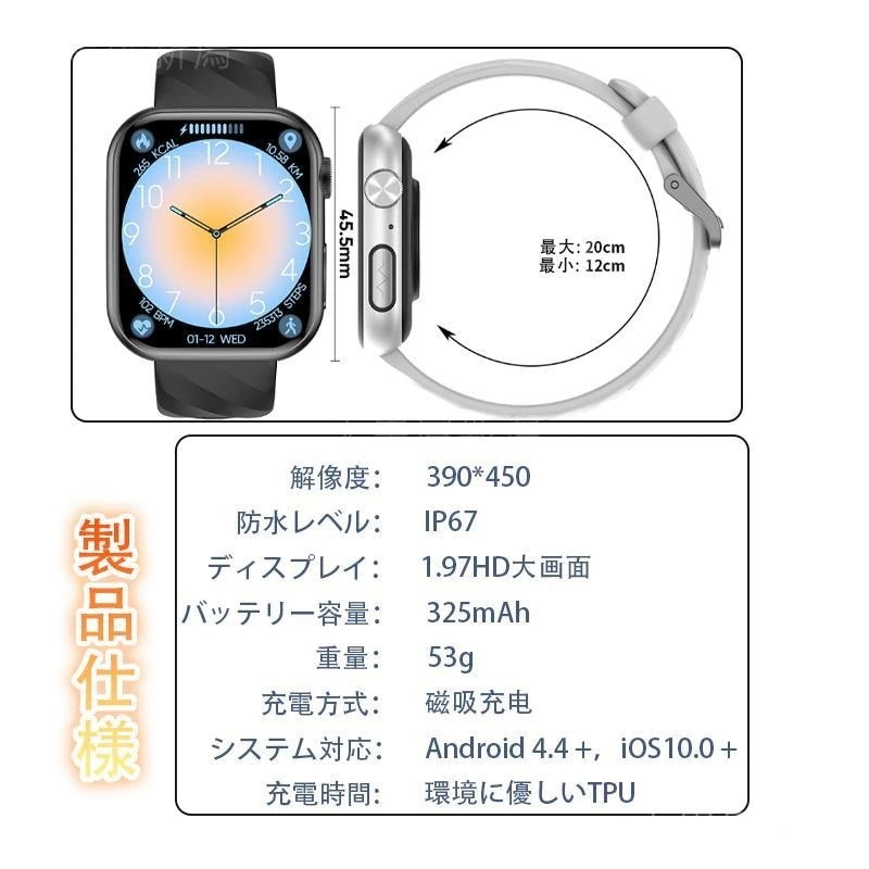 スマートウォッチ 心電図ECG+PPG 血糖値 血圧測定 健康管理 血中酸素 通話機能 LINE 着信通知 体組成分析 心拍数 呼吸率 体温 歩数計 IP68防水 音楽・カメラ制御 mdprevattcaulkingandwaterproofing.com