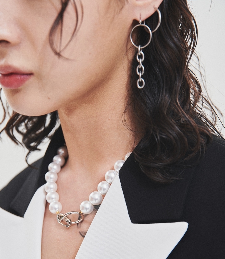 HALFRIBO PEARL NECKLACE
