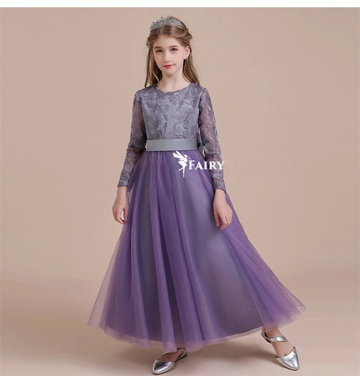 【本日限定】ピアノ発表会 ドレス 子供 女の子 パープル 紫 発表会ドレス 長袖 子ども ワンピース お祝い日 演奏会 音楽会 フォーマル 誕生日 撮影 パーティー ジュニア キッズ ロングドレス ロ 【本日限定】ピアノ発表会 ドレス 子供 女の子 パープル 紫 発表会ドレス 長袖 子ども ワンピース お祝い日 演奏会 音楽会 フォーマル 誕生日 撮影 パーティー ジュニア キッズ ロングドレス ロ