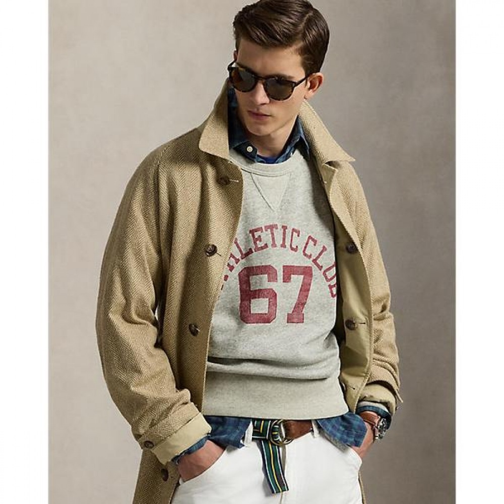 ポロラルフローレンメンズループバックフリースグラフィックスウェットシャツ (MNPOKNI16824455020) ポロラルフローレンメンズループバックフリースグラフィックスウェットシャツ (MNPOKNI16824455020)