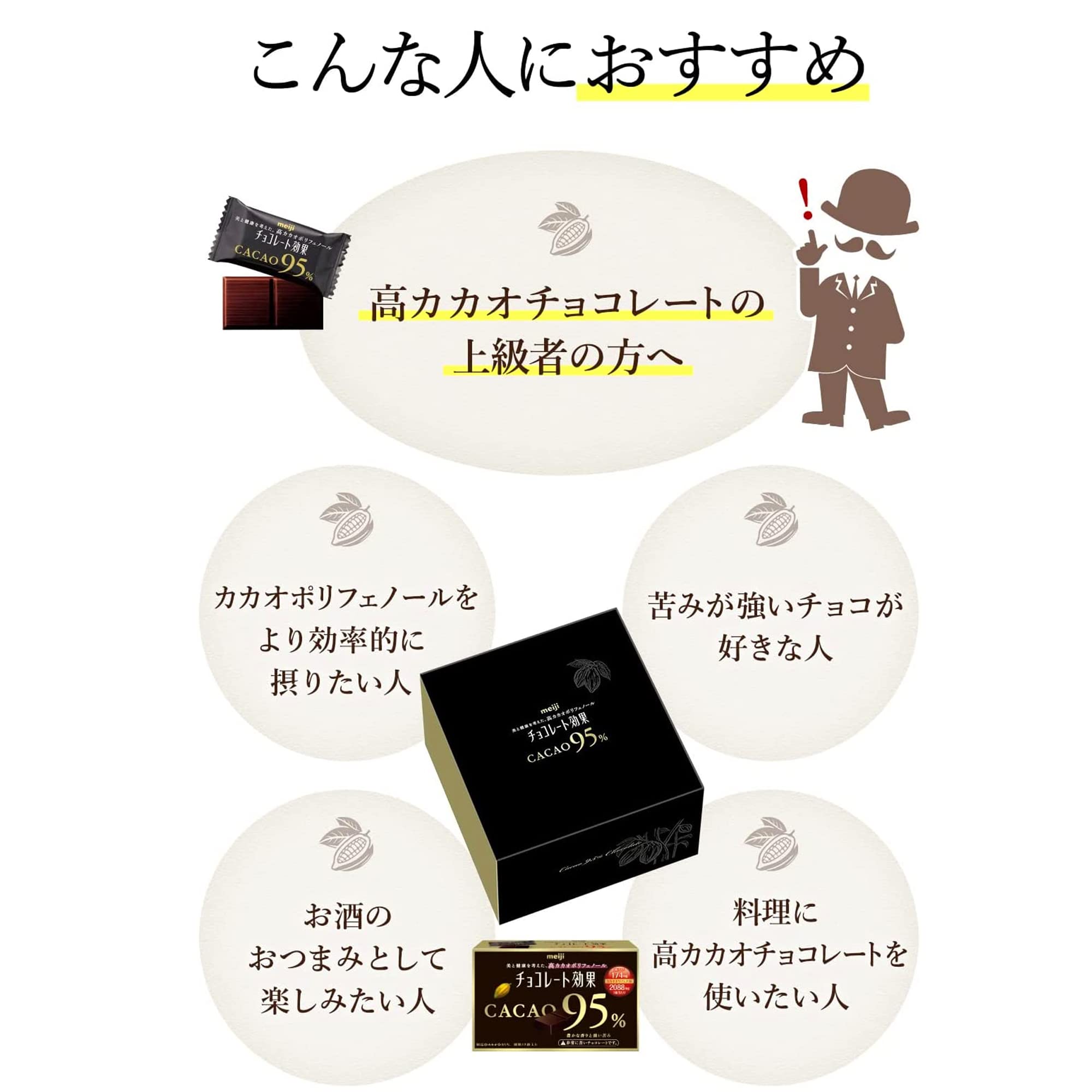 明治 チョコレート効果カカオ95%大容量ボックス 800g mdprevattcaulkingandwaterproofing.com
