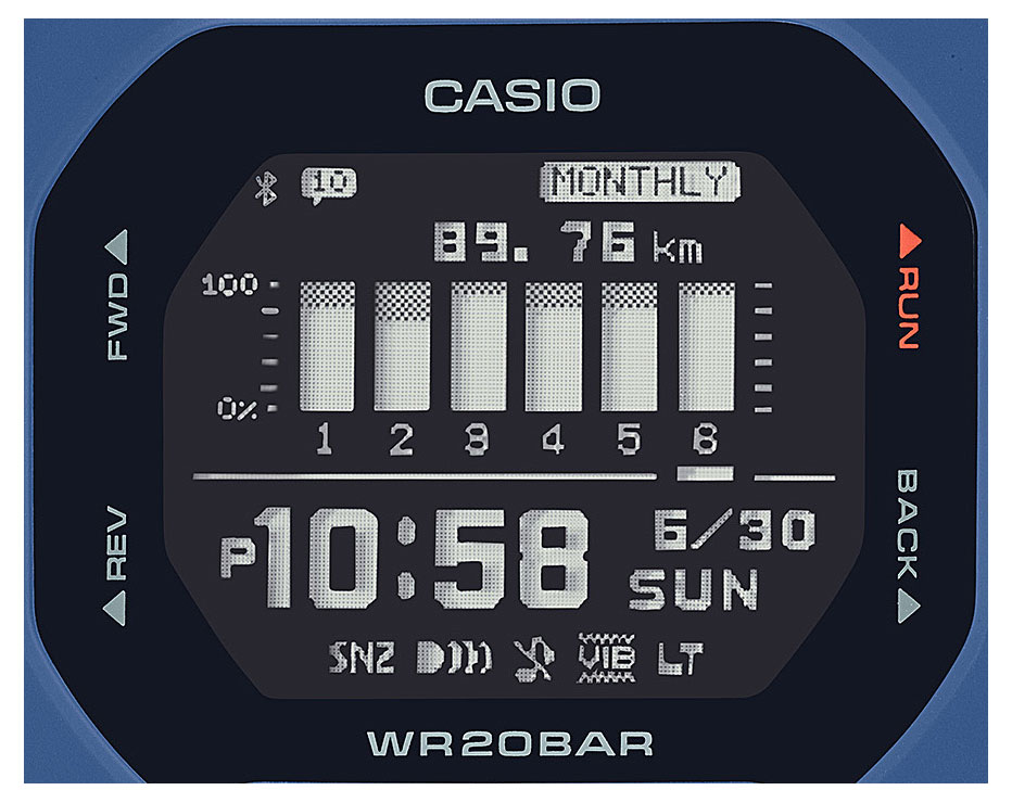 カシオ 【国内正規品】G-SHOCK（ジーショック）G-SQUAD Bluetooth クオーツ　メンズタイプ GBD-200-2JF