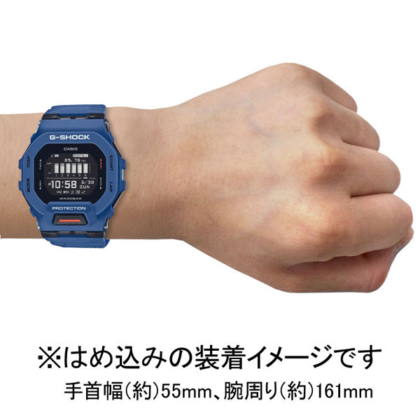 カシオ 【国内正規品】G-SHOCK（ジーショック）G-SQUAD Bluetooth クオーツ　メンズタイプ GBD-200-2JF