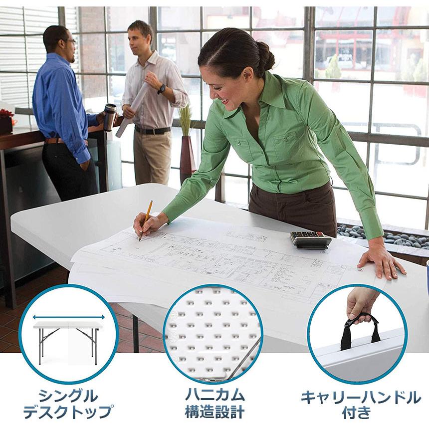 ワークテーブル 2台セット 作業台 作業テーブル 折りたたみ式 幅120cm 耐荷重100kg 倉庫作業 オフィス 簡易 作業デスク 作業テーブル 送料無料