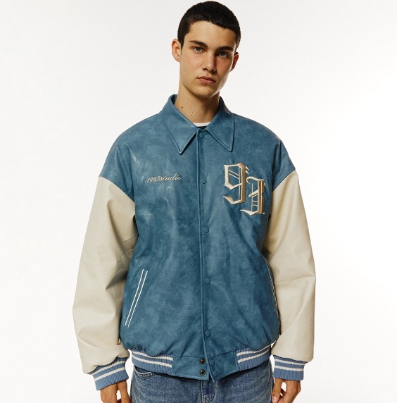 [1993studio] Vintage Varsity Jacket