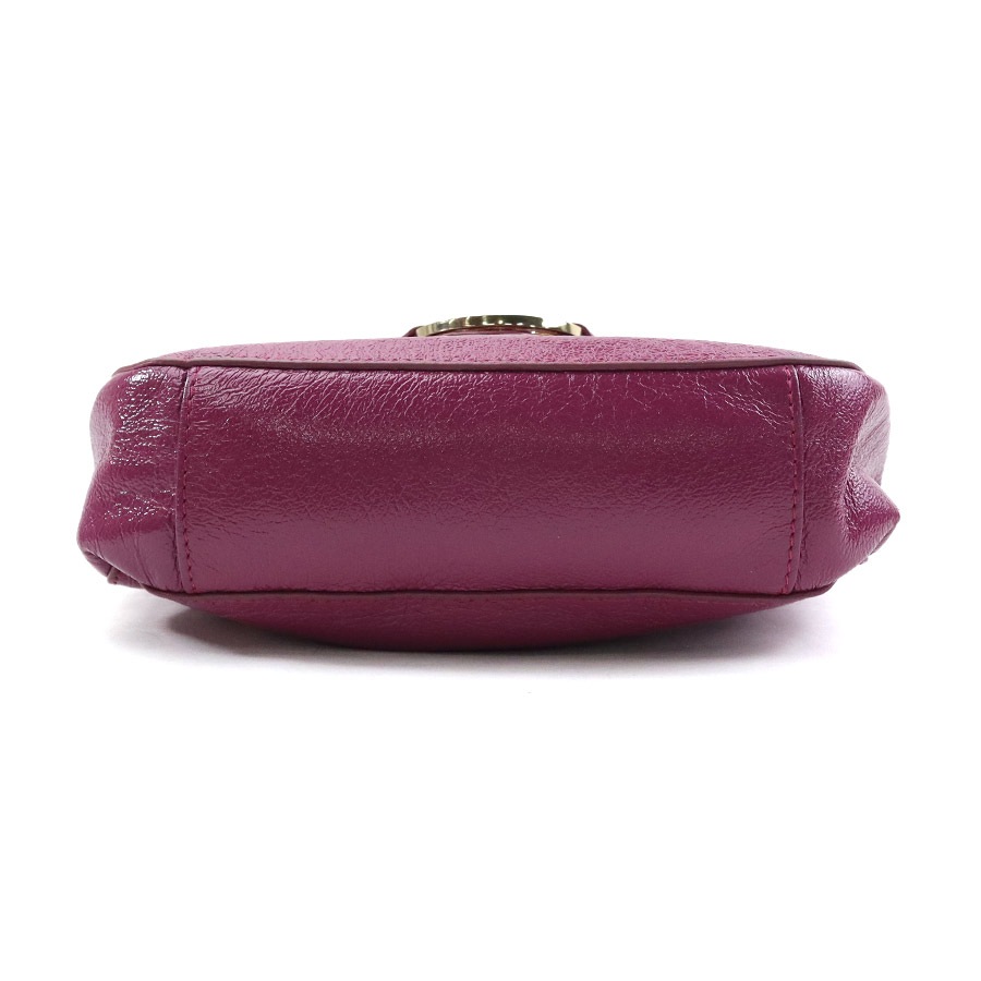 トリーバーチ Tory Burch ショルダーバッグ レザー ピンクパープル レディース h30716k