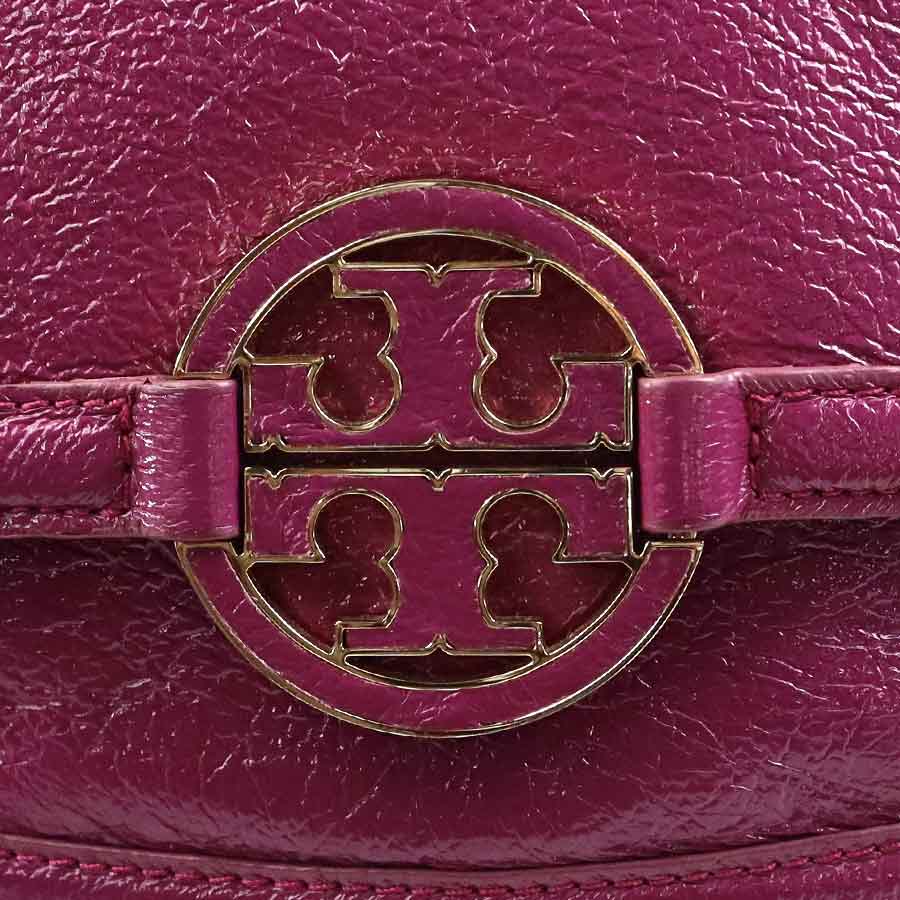 トリーバーチ Tory Burch ショルダーバッグ レザー ピンクパープル レディース h30716k