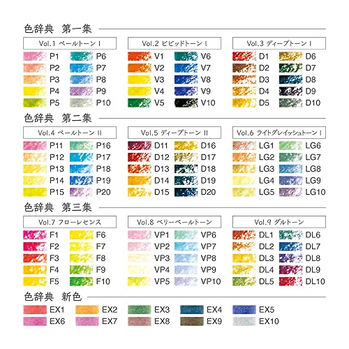 トンボ(Tombow) 鉛筆 色鉛筆 色辞典 100色セット CI-R100CBAZ