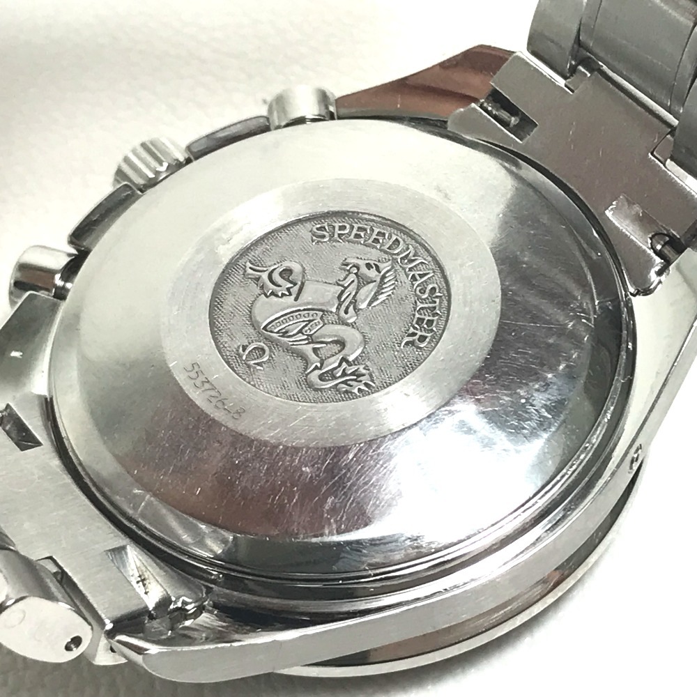 腕時計 3520.53 トリプルカレンダー スピードマスター 自動巻き SS シルバー