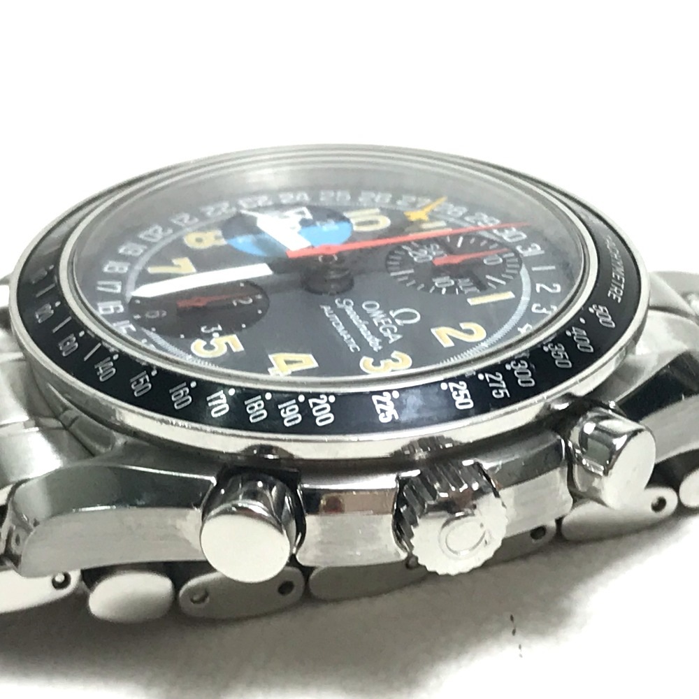 腕時計 3520.53 トリプルカレンダー スピードマスター 自動巻き SS シルバー