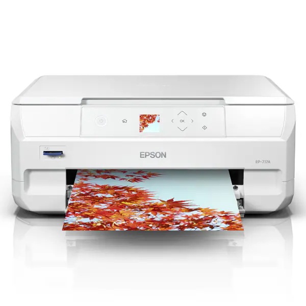 EP-717A (ホワイト) A4カラーインクジェット複合機 カラリオ コンパクトデザイン Wi-Fi EP-717A (ホワイト) A4カラーインクジェット複合機 カラリオ コンパクトデザイン Wi-Fi