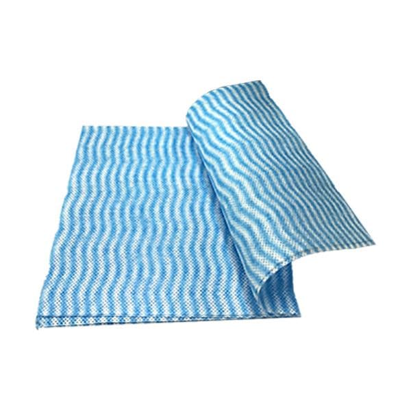 （まとめ）東京メディカル デリクロス 3030cm ブルー FT-6303 1パック（100枚）10セット