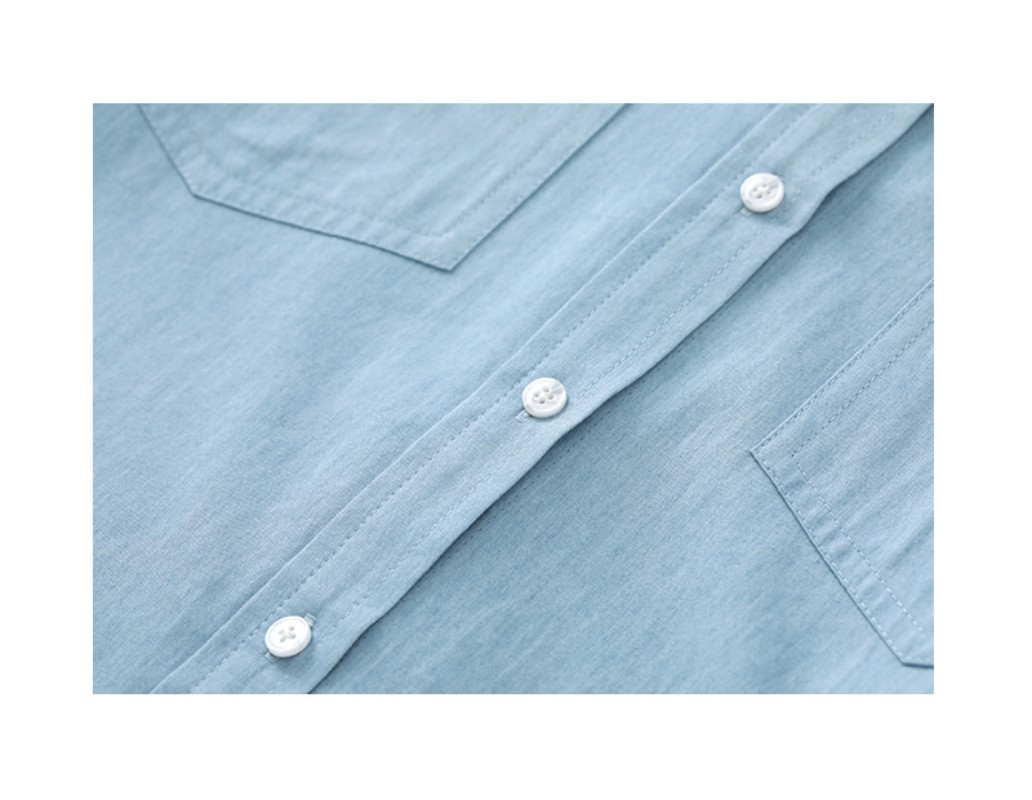 WXLSTUDIO レトロウォッシュデニムカラーシャツショートパンツスーツレディース春新作デザイン2点セット