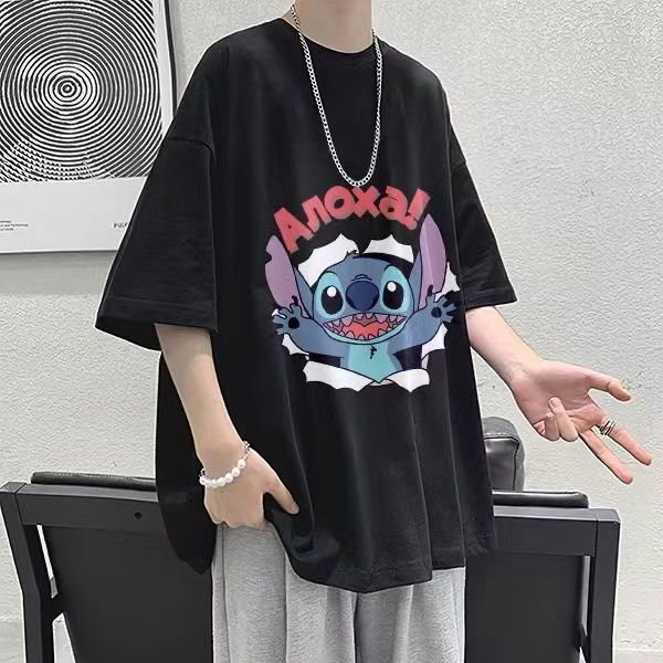 ☆Disneyland限定☆男女兼用 スティッチ 長袖Tシャツ ☆Disneyland限定☆男女兼用 スティッチ 長袖Tシャツ (Disney/T