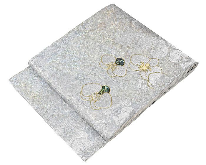 袋帯 新品仕立済 西陣 華翔苑謹製 胡蝶蘭 袋帯 新品 仕立て上がり パーティー g2891 袋帯 新品仕立済 西陣 華翔苑謹製 胡蝶蘭 袋帯 新品 仕立て上がり パーティー g2891