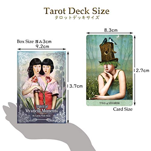 タロットカード タロットオブミスティカルモーメント ライダー・ウェイト版 (日本語説明書付) Tarot of Mystical Moments 美しい 奇妙 女性 タロットカード タロットオブミスティカルモーメント ライダー・ウェイト版 (日本語説明書付) Tarot of Mystical Moments 美しい 奇妙 女性
