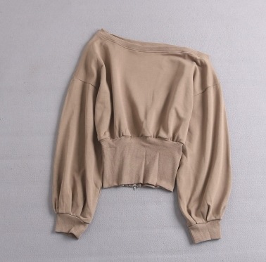 肩出し チャック プルオーバー ウエストマーク ゆる ワンピドレス ショート丈 長袖 パフスリーブ ラウンドネック ルーズ ワイド アシンメトリー スリット ファスナー 伸縮性 かわいい シンプル 肩出し チャック プルオーバー ウエストマーク ゆる ワンピドレス ショート丈 長袖 パフスリーブ ラウンドネック ルーズ ワイド アシンメトリー スリット ファスナー 伸縮性 かわいい シンプル