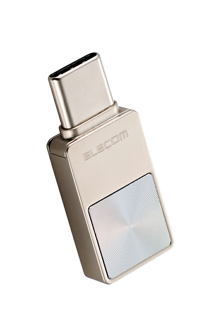 エレコム USBメモリ スマホ向け USB 5Gbps Type-C 128GB タイプC シルバー MF-SPU3128GSV