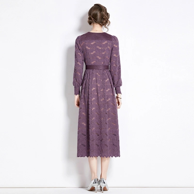 新商品登場S～3Lパーティー ドレス ロング ロング丈ドレス ワンピース ワンピ パーティードレス パーティーワンピ 結婚式 二次会 大きいサイズクラシック系 レトロ感 オシャレベルト付き 胸元