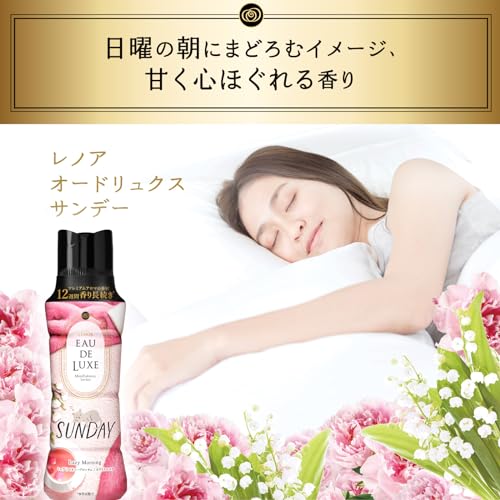 レノア オードリュクス 香り付け専用ビーズ マインドフルネスシリーズ サンデー 詰め替え 855mL×6袋 [ケース品]