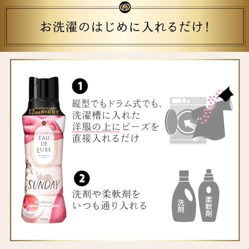 レノア オードリュクス 香り付け専用ビーズ マインドフルネスシリーズ サンデー 詰め替え 855mL×6袋 [ケース品]