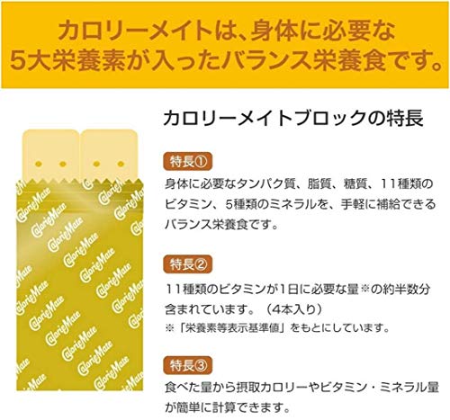 大塚製薬 カロリーメイト ブロック フルーツ 4本30個