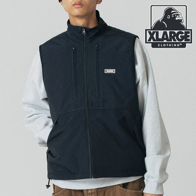 ユーティリティー ナイロンベスト [101243021001] UTILITY NYLON VEST メンズ トップス ナイロンベスト x-large エックスラージ BLACK