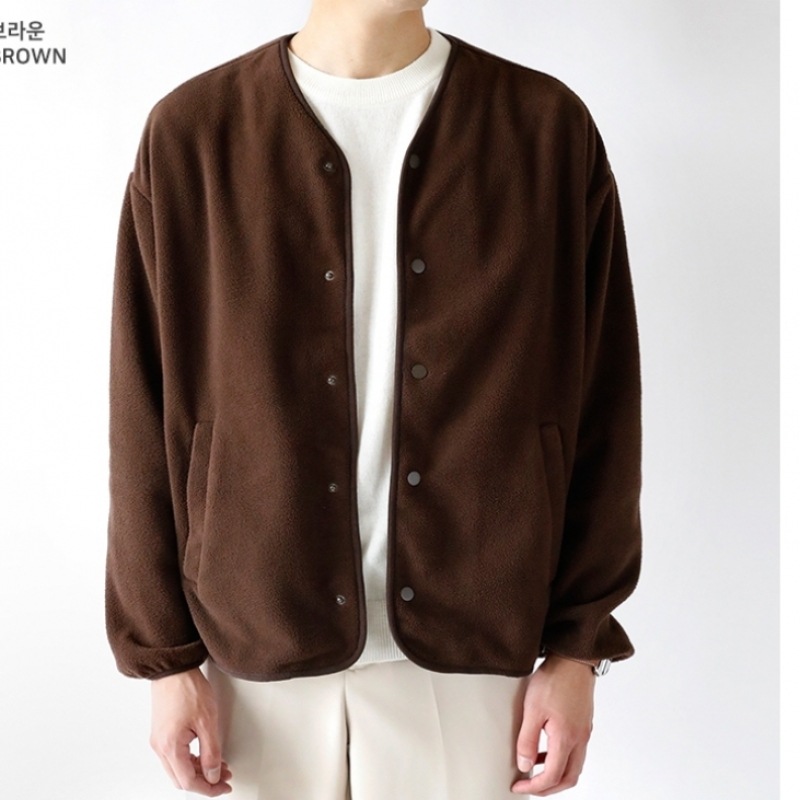 (ハリソン) オーバーフィットフリースカーディガン TBCC1032 (ハリソン) オーバーフィットフリースカーディガン TBCC1032