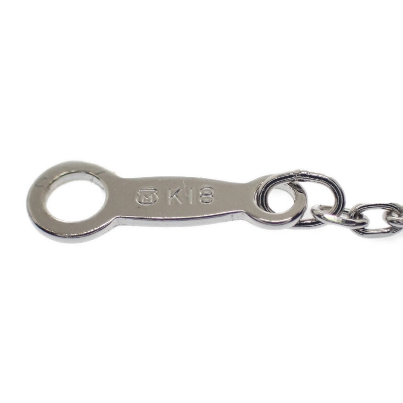 パール ネックレス K18WG ホワイトゴールド レディース 美品 ギフト アクセサリー【Aランク】 パール ネックレス K18WG ホワイトゴールド レディース 美品 ギフト アクセサリー【Aランク】