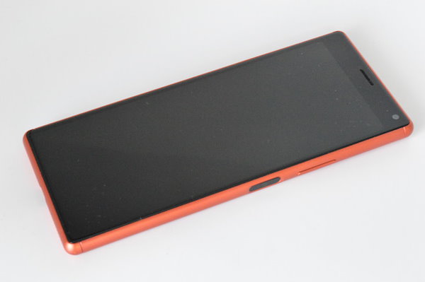 Sony xperia 8 SOV42 スマートフォン 本体のみ オレンジ 中古