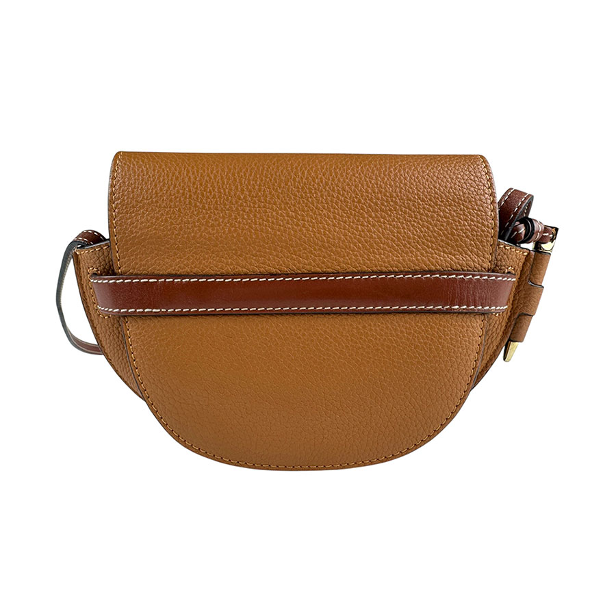 ロエベ LOEWE ショルダーバッグ ゲート ミニ レザー ブラウン レディース z5846