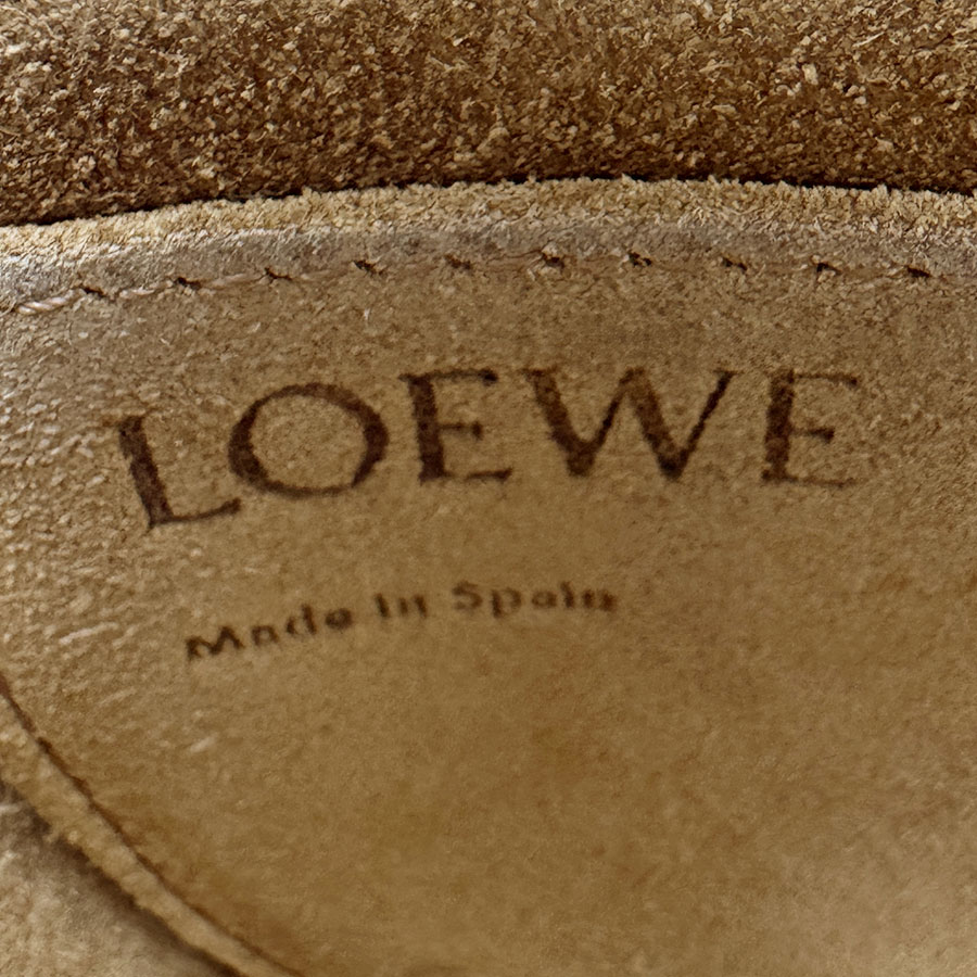 ロエベ LOEWE ショルダーバッグ ゲート ミニ レザー ブラウン レディース z5846