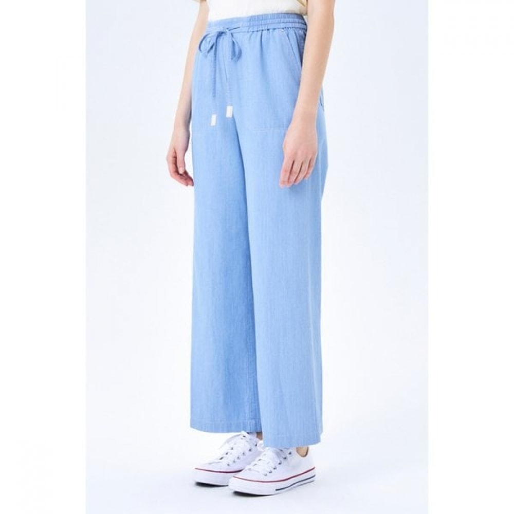 [24SS] [デニムワイドフィット] [ベスト] ライトブルー HSPA4B452B1