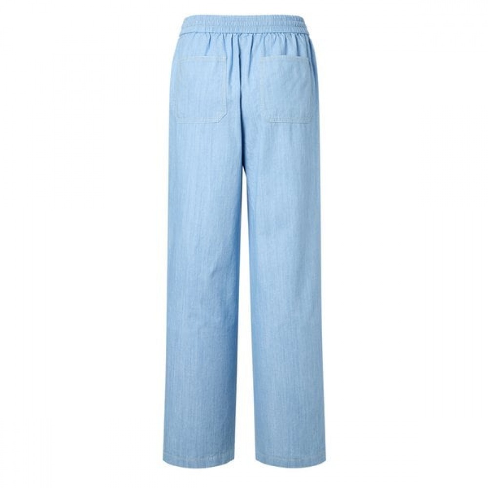 [24SS] [デニムワイドフィット] [ベスト] ライトブルー HSPA4B452B1