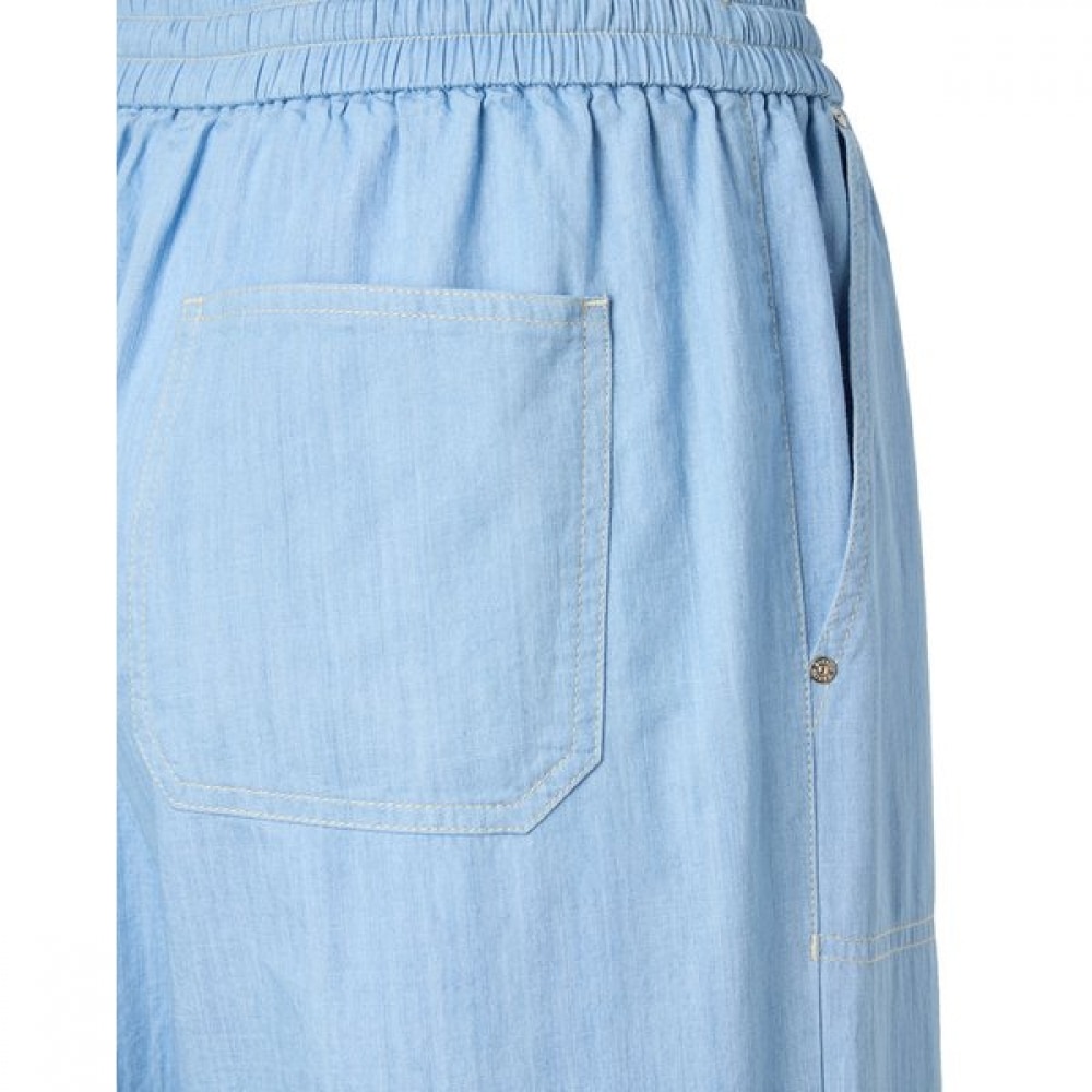 [24SS] [デニムワイドフィット] [ベスト] ライトブルー HSPA4B452B1