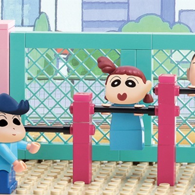 オックスフォード クレヨンしんちゃん 遊び場 / ブリック ブロック 組立て 韓国グッズ 韓国人気