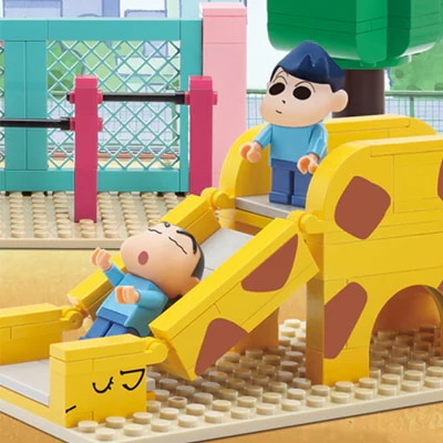オックスフォード クレヨンしんちゃん 遊び場 / ブリック ブロック 組立て 韓国グッズ 韓国人気