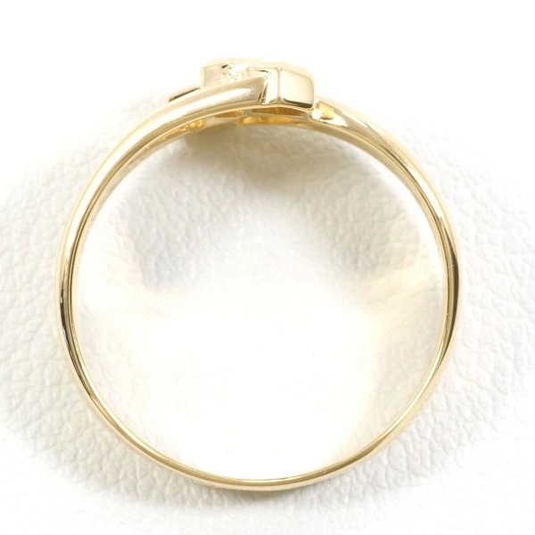 K18 18金 YG リング 指輪 14号 ダイヤ 0.12 ジュエリー 中古 K18 18金 YG リング 指輪 14号 ダイヤ 0.12 ジュエリー 中古