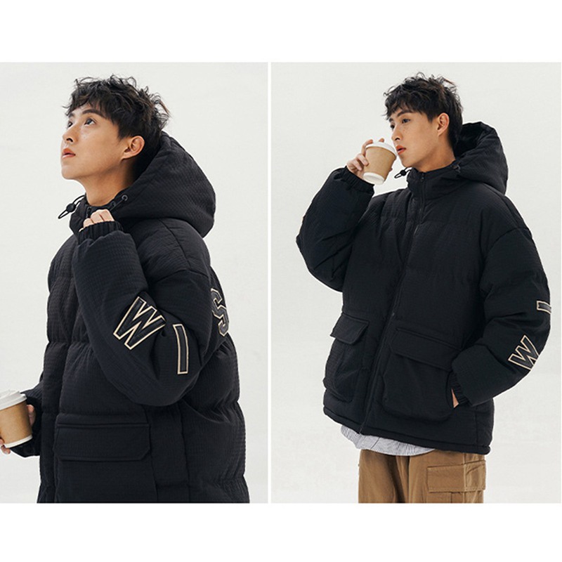 中綿ジャケット メンズ ダウンコットン ジャンパー ブルゾン 韓国風 おしゃれ 英字柄 秋冬 厚手 防風 防寒 大きいサイズ 中綿入り 防寒性 保温 カジュアル 冬物 中綿ジャケット メンズ ダウンコットン ジャンパー ブルゾン 韓国風 おしゃれ 英字柄 秋冬 厚手 防風 防寒 大きいサイズ 中綿入り 防寒性 保温 カジュアル 冬物