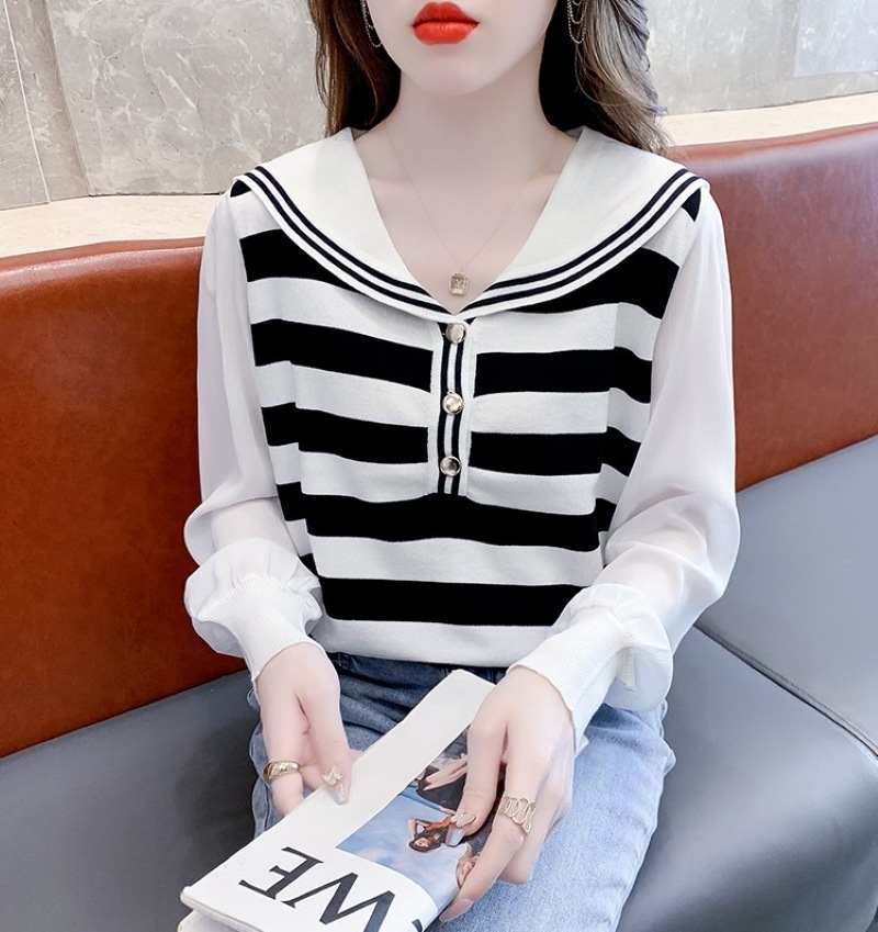 トップス シャツ ブラウス 袖あり 長袖 Vネック フレア 透け感 大人可愛い カジュアル おしゃれ ボーイッシュ 存在感 ストライプ 春 夏 レディース お出かけ 休日 旅行 普段使い 韓国系 トップス シャツ ブラウス 袖あり 長袖 Vネック フレア 透け感 大人可愛い カジュアル おしゃれ ボーイッシュ 存在感 ストライプ 春 夏 レディース お出かけ 休日 旅行 普段使い 韓国系