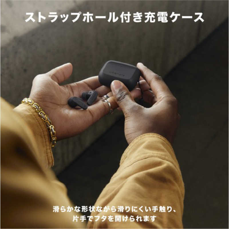 URBANISTA　PALO ALTO（パロアルト）完全ワイヤレス ミッドナイトブラック [ワイヤレス(左右分離) /ノイズキャンセリング対応 /Bluetooth対応]　1037602