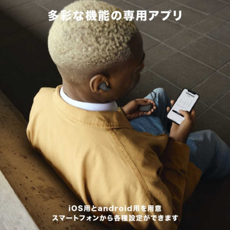 URBANISTA　PALO ALTO（パロアルト）完全ワイヤレス ミッドナイトブラック [ワイヤレス(左右分離) /ノイズキャンセリング対応 /Bluetooth対応]　1037602